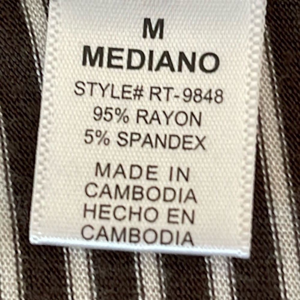 ZENANA OUTFITTERS TRENDY AUTUMNAL STRIPED TOP Sz. MD. - Picture 11 of 13